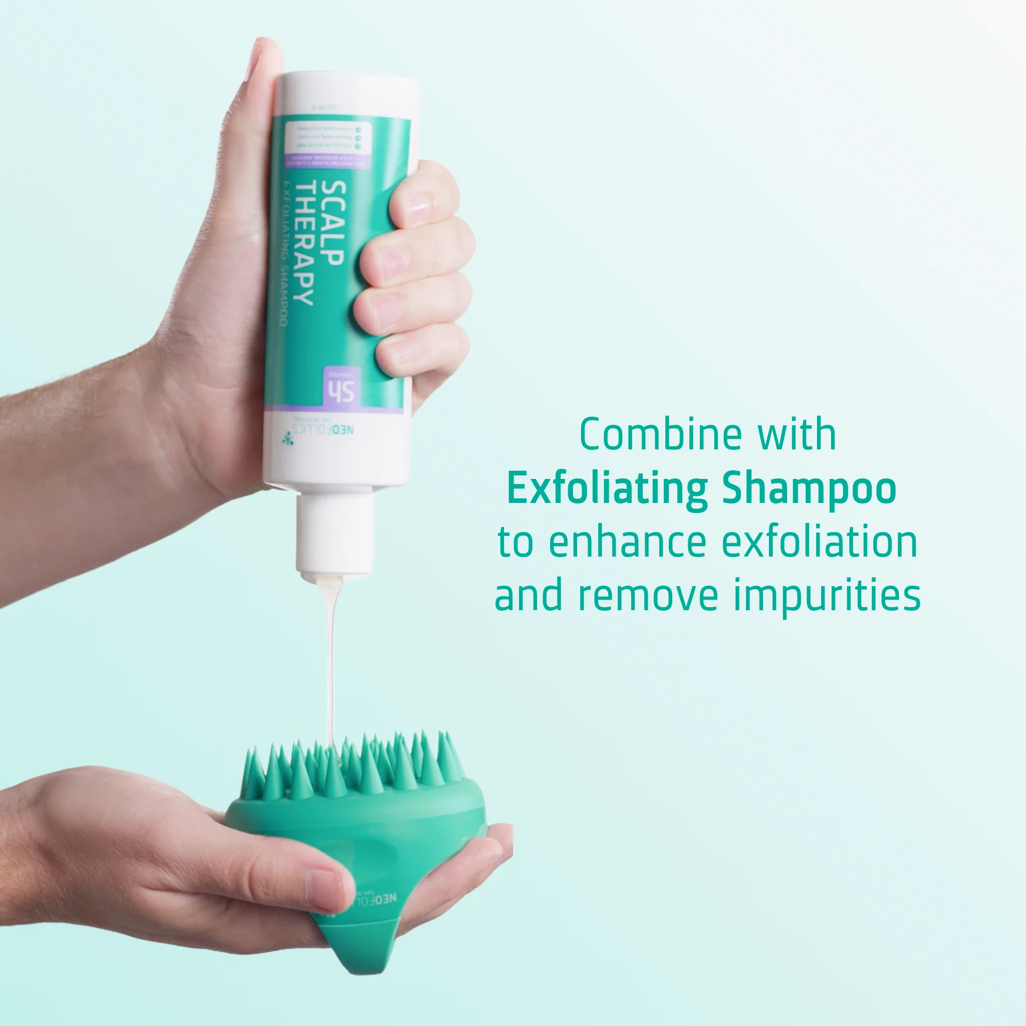 Scalp Massaging Shampoo Brush - Image 5