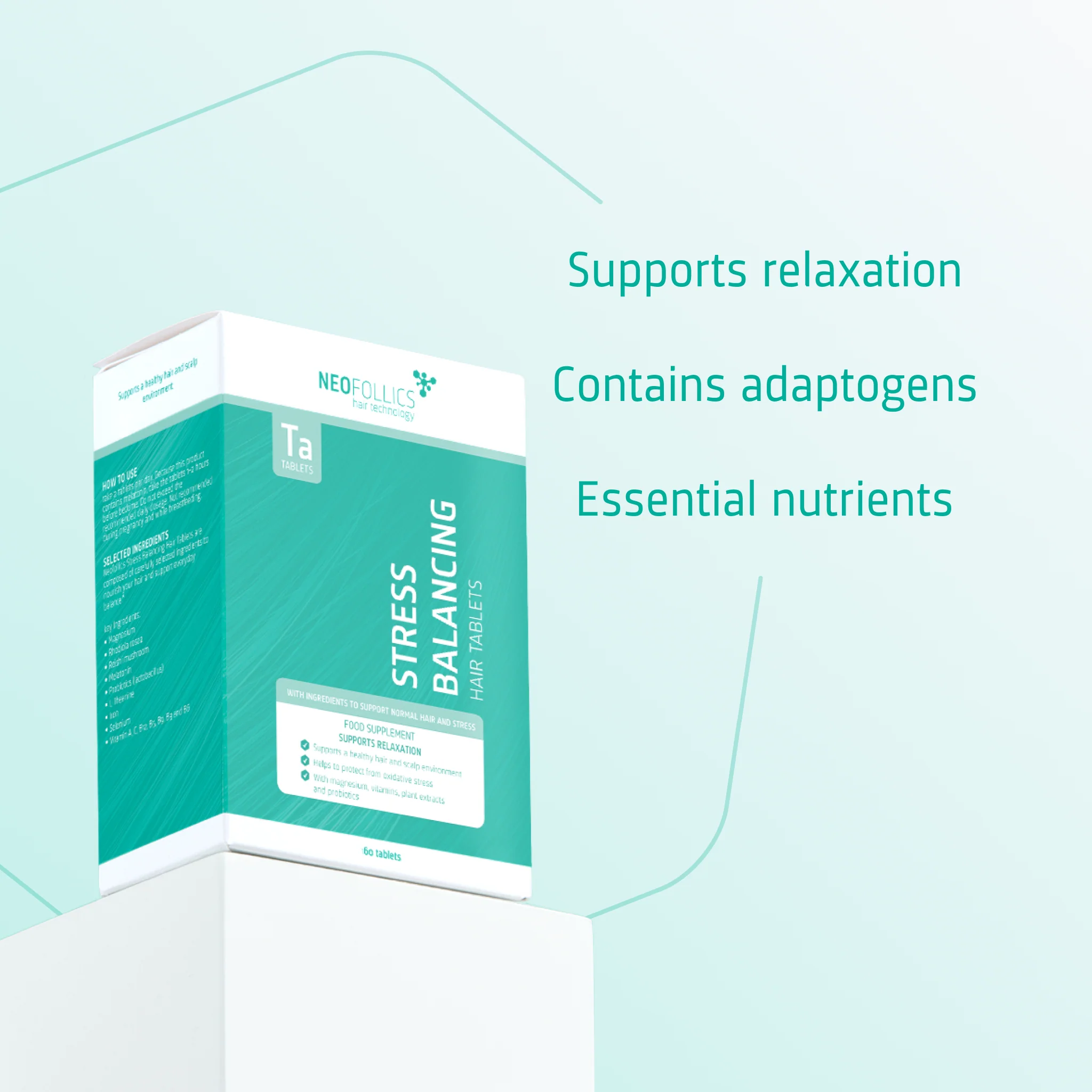 Stress Balancing Hair Tablets - Image 2