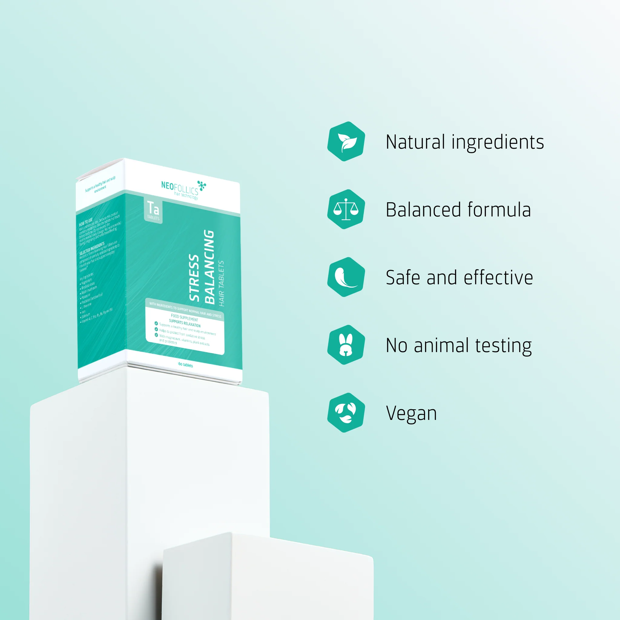 Stress Balancing Hair Tablets - Image 5